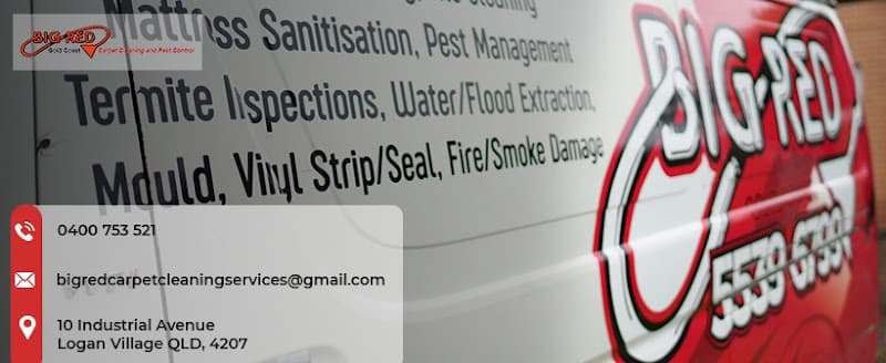 Big Red Carpet Cleaning | Gold Coast Carpet, Tile, Pest & Mould Specialists - Carpet Cleaners in Logan Village, QLD