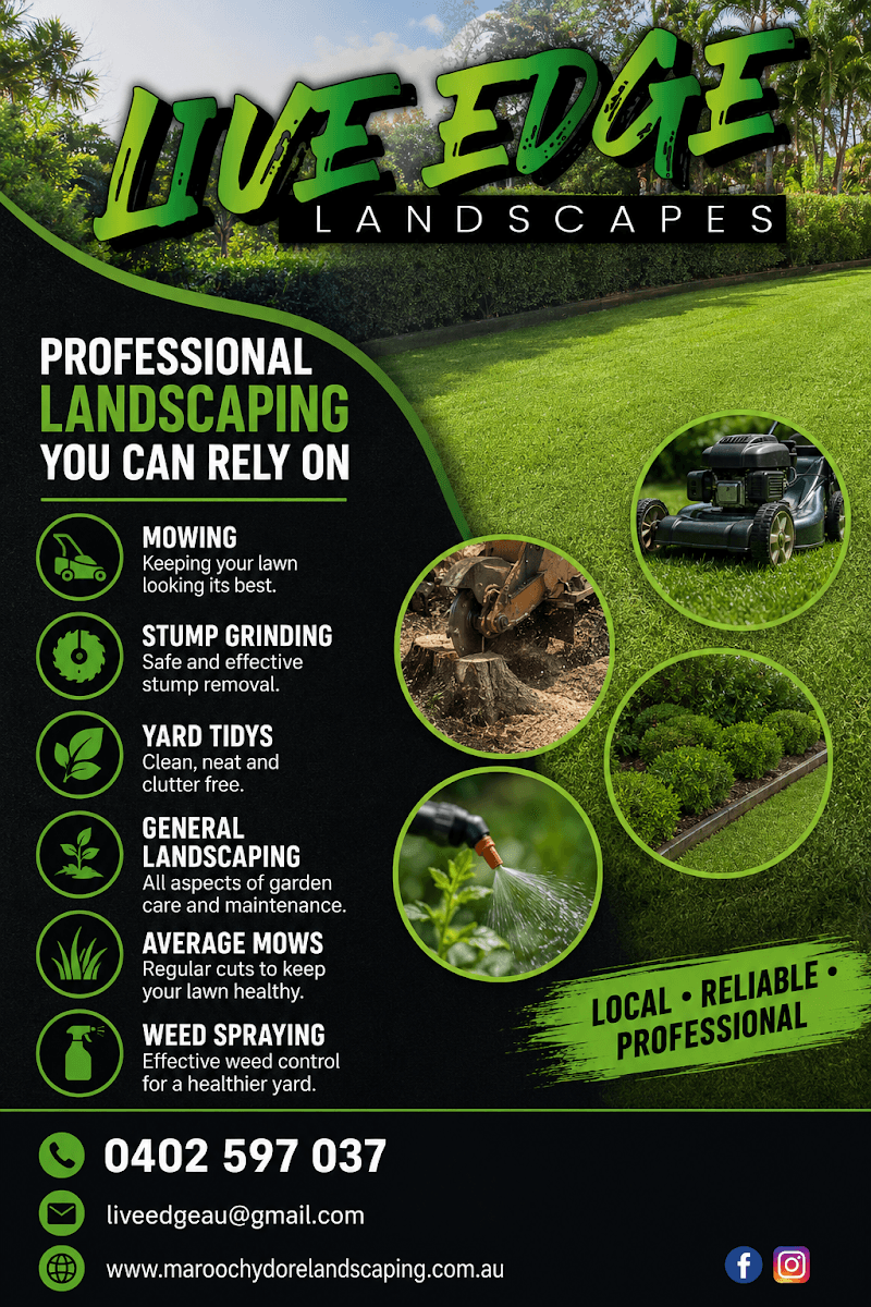LiveEdge Landscaping - Maroochydore, QLD